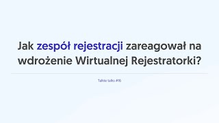 Talkie talks 16  Odciążenie zespołu dzięki automatyzacji kluczowych procesów [upl. by Enail]