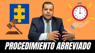 Procedimiento Penal Abreviado  Santiago Trespalacios [upl. by Kcub]