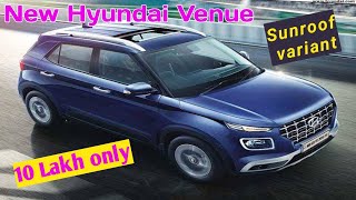 Hyundai Venue SunRoof 🌞 SO with 6 Air Bag pahele se hui sasti sirf 10 Lakh ex  showroom [upl. by Neelyt903]