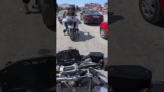 MT 07 süren Kızlarla ara gaz kapışması 😂 shorts gsxs1000 mt07 motovlog aragaz [upl. by Talia]