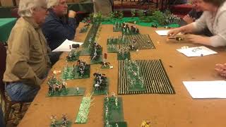 Agincourt 54mm at the Williamsburg muster [upl. by Inirt164]