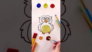 Paint and Learn Colors kids kidslearning kidsactivities painting educationalplay sensoryplay [upl. by Arny314]