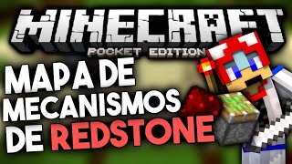 Mapa Con 10 Mecanismos De Redstone En Minecraft [upl. by Xela]