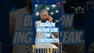 Daily Dive Episode 77 Did Brandon Ingram Leak The Pelicans Starting Lineup nba pelicans [upl. by Nelloc]