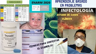 Banco de preguntas INFECTOLOGÍA Pediatría y Adultos Casos clínicos ENARM MIR USMLE CENEVAL [upl. by Teodoro511]