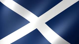 World Flags Scotland  Free HD Stock Video [upl. by Collie]