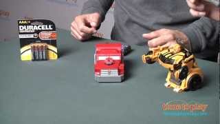 Transformers Prime RC Optimus Prime amp Bumblebee from Hasbro [upl. by Ambert]