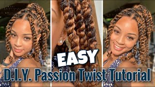 EASY DIY Passion Twist Tutorial [upl. by Adnalu536]