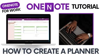 HOW TO CREATE A ONENOTE PLANNER 2024  Use OneNote for Work  Organization  Increase Productivity [upl. by Lazaruk]