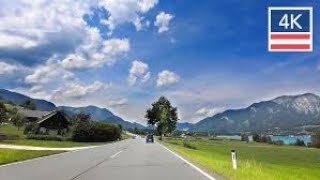 Drive to Seefeld Town Tirol region in Austria [upl. by Oleic973]