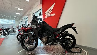 AFRICA TWIN 1100 ES MY2024 BLACK METALLIC [upl. by Encratia]