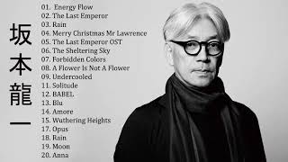 坂本 龍一 Ryuichi Sakamoto Full Album 2020  坂本 龍一 Ryuichi Sakamoto Best Of [upl. by Dylane989]