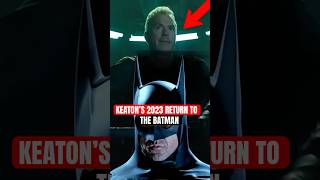 Michael Keatons Triumphant Return as Batman in The Flash shorts [upl. by Serica]