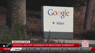 Google lays off hundreds of employees overnight [upl. by Aneen324]