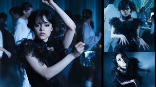 Iconic Dance scene of Wednesday Addams  Jenna Ortega s dance moves [upl. by Ikairik907]