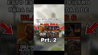 FILTRACIONES DE LA TEMPORADA 1 DE BLACK OPS 6 PRT 2 gamingvideos filtracionescod blackops6 [upl. by Aker]