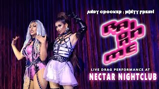 Lady Gaga Ariana Grande  Rain On Me Official Live Drag Performance Andy Crocker  Minty Fresh [upl. by Silrac47]