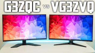 Gigabyte G32QC vs Asus Tuf Gaming VG32VQ1B [upl. by Oberg]