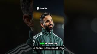 Ruben Amorim FIRST Interview As Manchester United  Rubens Tactical Analysis Building Team Identity [upl. by Hoon309]