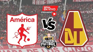 América 1 vs Tolima 0  Fecha 1  Liga II 2023 [upl. by Saltsman]