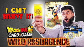 HOW IS THIS EVEN POSSIBLE  Dragon Ball Super Masters  Wild Resurgence Case Unboxing [upl. by Camile]