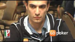 Gianluca Speranza  Main Event WSOP 2010  Day 5 [upl. by Adyol]