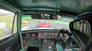 BCV8 Championship  Close racing at Cadwell  Jack Rawles [upl. by Akiras168]