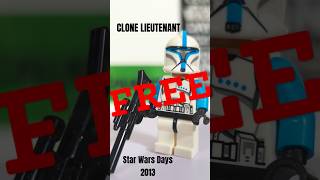 FREE clone at Star Wars Days 2013 lego starwars legostarwarsminifigs [upl. by Seldan]