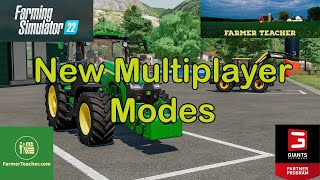 FS 22 New Multiplayer Modes Bale Stacking and Arena Mode on Farming Simulator 22 [upl. by Ploch]