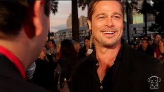 Brad Pitt chooses whether hed rather be fat or bald [upl. by Onaivatco]