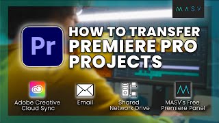 How to Share Premiere Pro Project amp Source Footage With Other People [upl. by Gowon553]