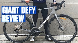 Giant Defy Review Giants Endurance Road Performance Bike [upl. by Ame]