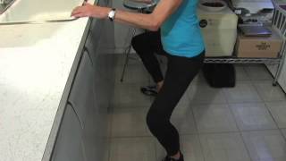 Weight Training Exercise for Hip Osteopenia The Plie Squat [upl. by Ylil]