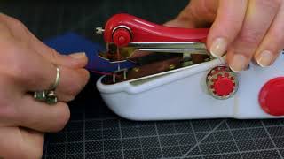 Singer Stitch Sew Quick  Handheld Mending Device  Product Demonstration [upl. by Libbie]