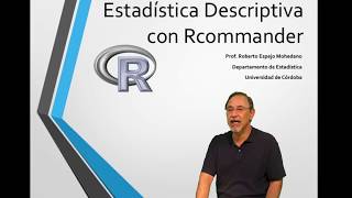 Descriptiva con RCommander [upl. by Ingar428]