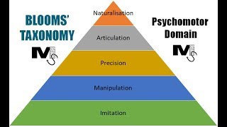 Blooms Taxonomy Psychomotor Domain  Simplest Explanation Ever [upl. by Berghoff879]