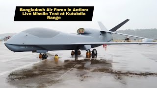 Bangladesh Air Force in Action Live Missile Test at Kutubdia Range [upl. by Nevsa]