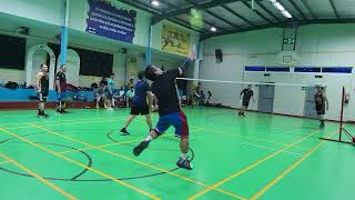 Sid amp Rommel VS Clark amp Jojo  BadHabits  Badminton  JIS  082524 [upl. by Dreeda]