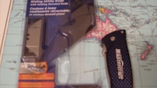 Mastercraft Sliding Utility Knife  Unpacking amp Review  50 [upl. by Nidraj]