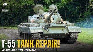 WORKSHOP WEDNESDAY T55 Main Battle Tank Repair ☭ [upl. by Leede]