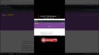 Install TOR Browser in Kali Linux [upl. by Bisset514]