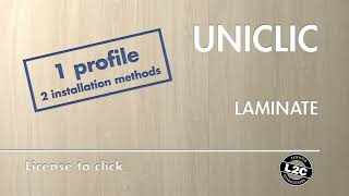 Installeren van je laminaatvloer met een Uniclic verbinding [upl. by Ydnahs295]