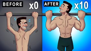 Go from 0 to 10 PullUps FAST [upl. by Haskins]