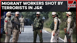 JampK Migrant Workers Shot By Terrorists In Budgam 2 Injured Search Operation Underway  Top News [upl. by Edniya]