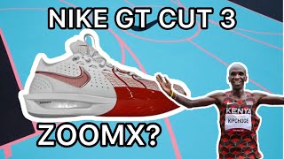 NIKE GT CUT 3 LEAKED  ZOOMX CUSHIONING [upl. by Shawn]