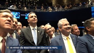 Rodrigo Pacheco se reelege presidente do Senado até o fim de 2024 veja resumo da eleição [upl. by Jemma927]