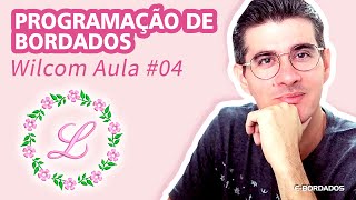 Como Programar Bordado de Monograma  Wilcom Aula 04 [upl. by Eveivaneg]