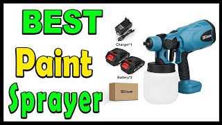 Top 5 Best Cordless Paint Sprayer Review 2024 [upl. by Enninaej812]