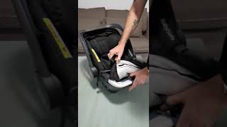 Noola Baby Car Seat Safety Harness Adjustment [upl. by Hannahs73]