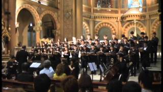 Mahidol University Baroque Choir  Mozart Requiem  March 18 2011 Bangkok Cathedral [upl. by Haidabej]